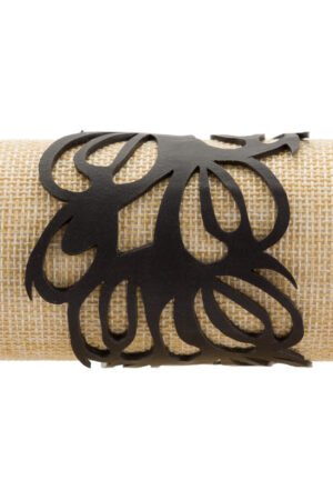 Bella Elegant Inner Tube Art Nouveau Bracelet by Paguro Upcycle