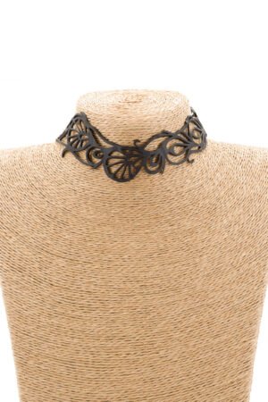 Bella Elegant Inner Tube Choker by Paguro Upcycle