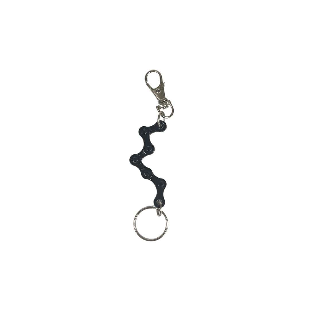 Recycled Bike Chain Vegan Keyring - Image 11
