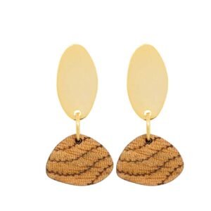 Blarak Sahirit Recycled Wood Earrings