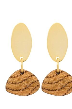 Blarak Sahirit Recycled Wood Earrings