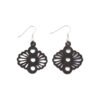 Blossom 3D Flower Recycle Rubber Earrings by Paguro Upcycle