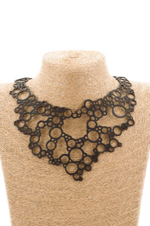 Bubbles Rubber Necklace by Paguro Upcycle