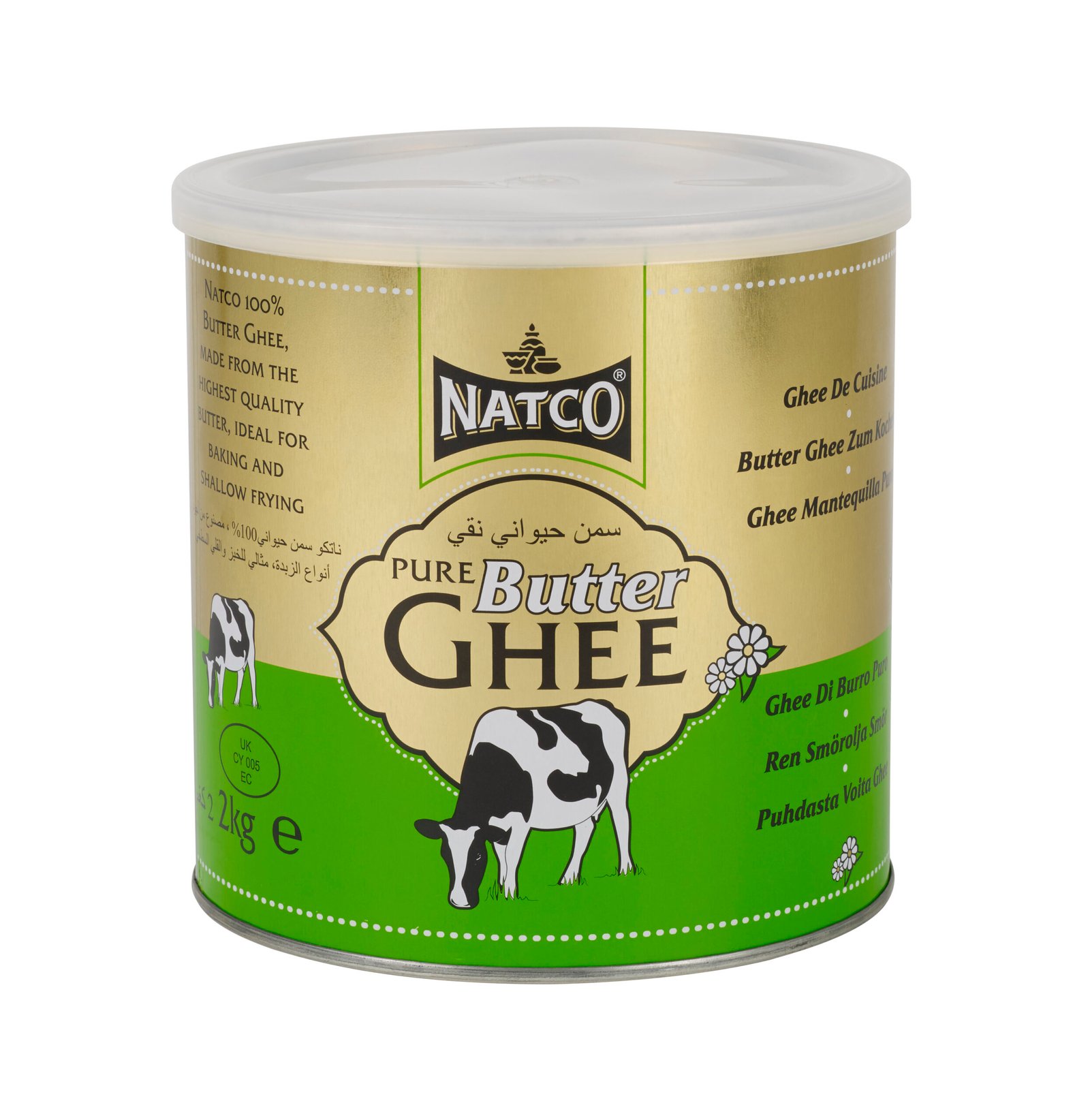 Natco Pure Butter Ghee (Natco) 6X2Kg