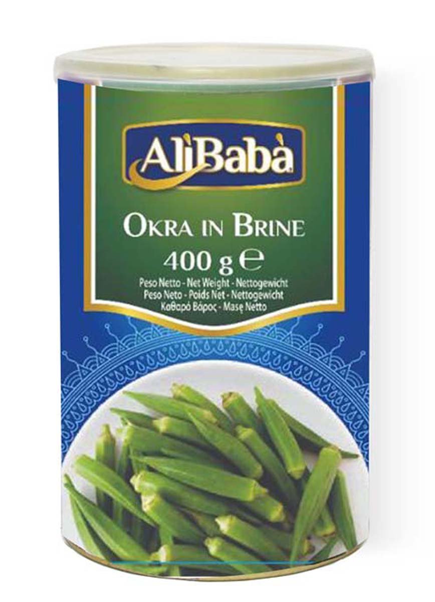 CANNED OKRA ALI BABA 12X400G