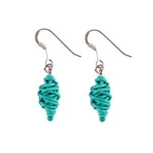 Isla Recycled Electrical Wire Earrings (4 Colours Available) by Paguro Upcycle