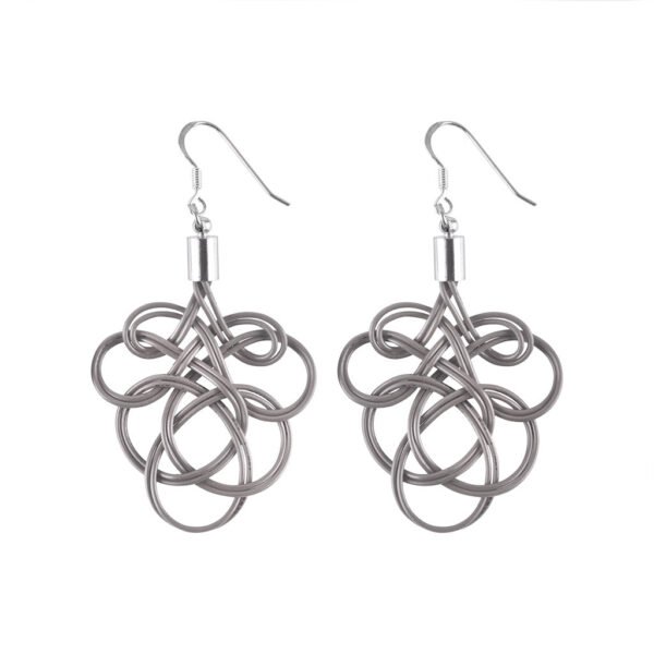 Flamenco Upcycled Electrical Wire Earrings (5 Colours Available) by Paguro Upcycle