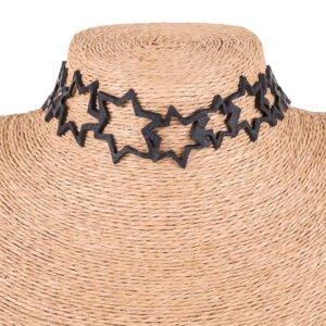 Milky Way Inner Tube Star Choker by Paguro Upcycle