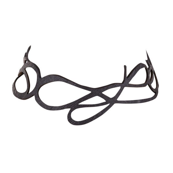 Wave Elegant Inner Tube Choker by Paguro Upcycle