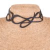 Vegan Recycled Rubber Choker Necklace