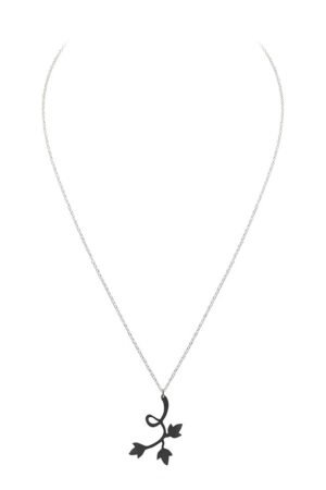Evelyn Floral Pendant Necklace by Paguro Upcycle
