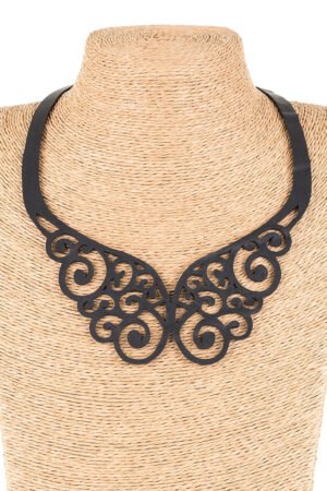 Wing Intricate Necklace by Paguro Upcycle