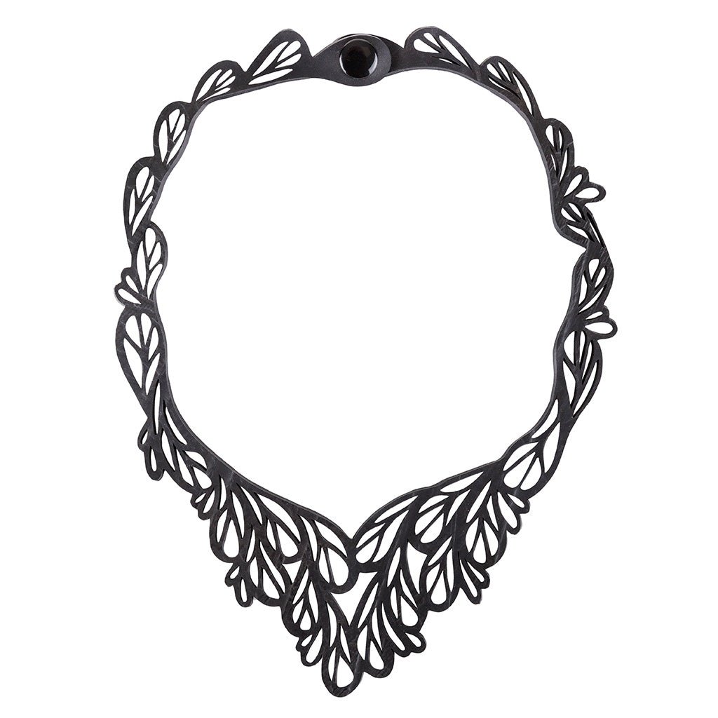 Fountain Rubber Necklace by Paguro Upcycle