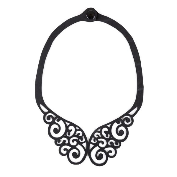 Wing Intricate Necklace by Paguro Upcycle