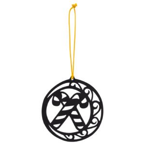 Candy Cane Eco Friendly Christmas Ornament