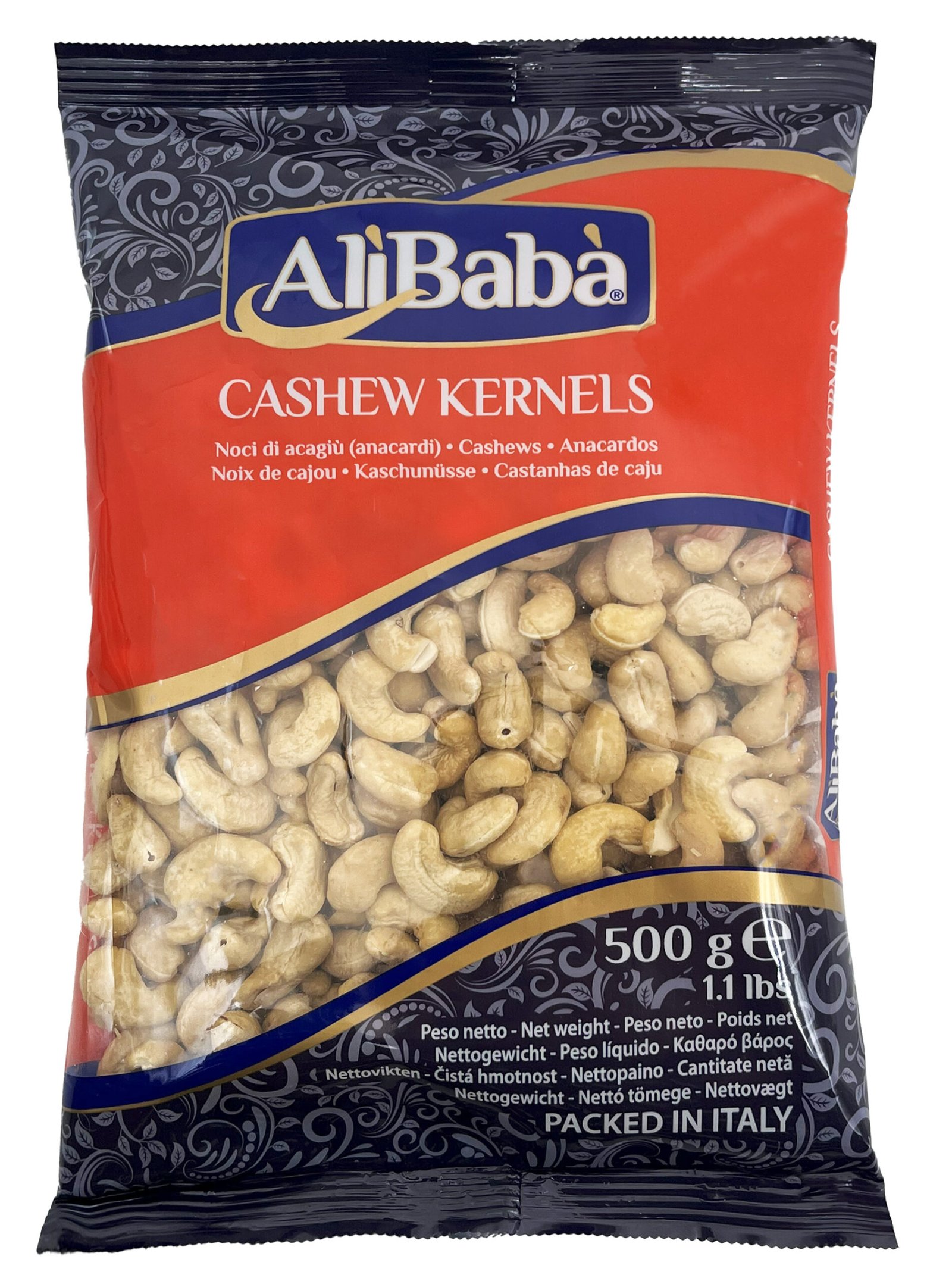 ALI BABA CASHEW KERNELS ALI BABA 12X500G