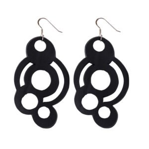 Circular Inner Tube Earrings by Paguro Upcycle