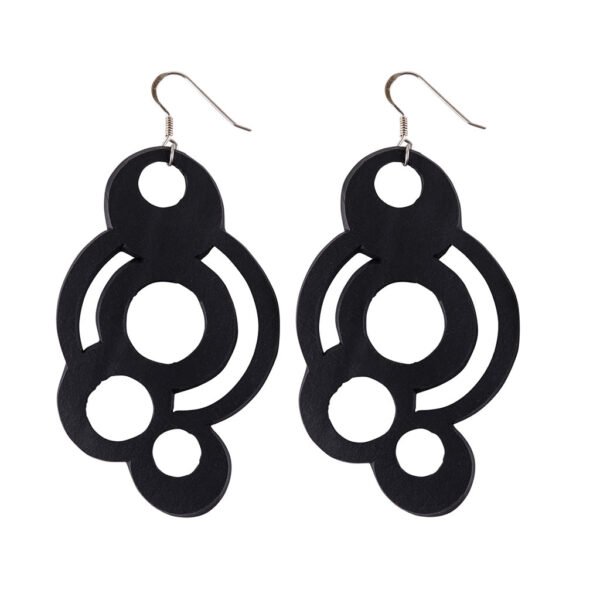 Circular Inner Tube Earrings by Paguro Upcycle