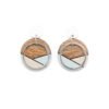 Conture Recycled Wood Sterling Silver Earrings (6 colours available) by Paguro Upcycle