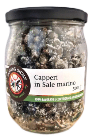 Capers in sea salt - 500g x4