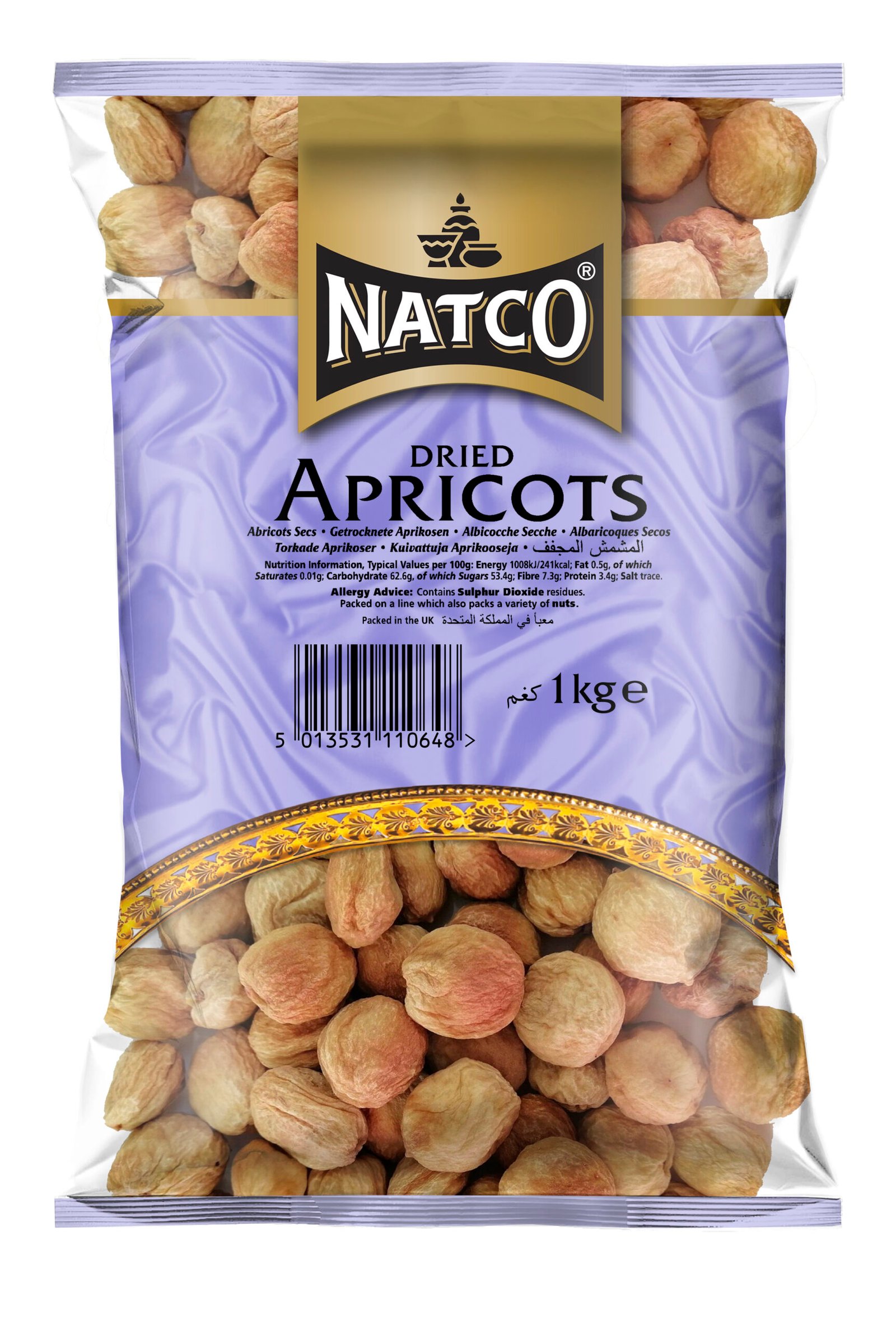 Natco Apricot Dried 20X300G