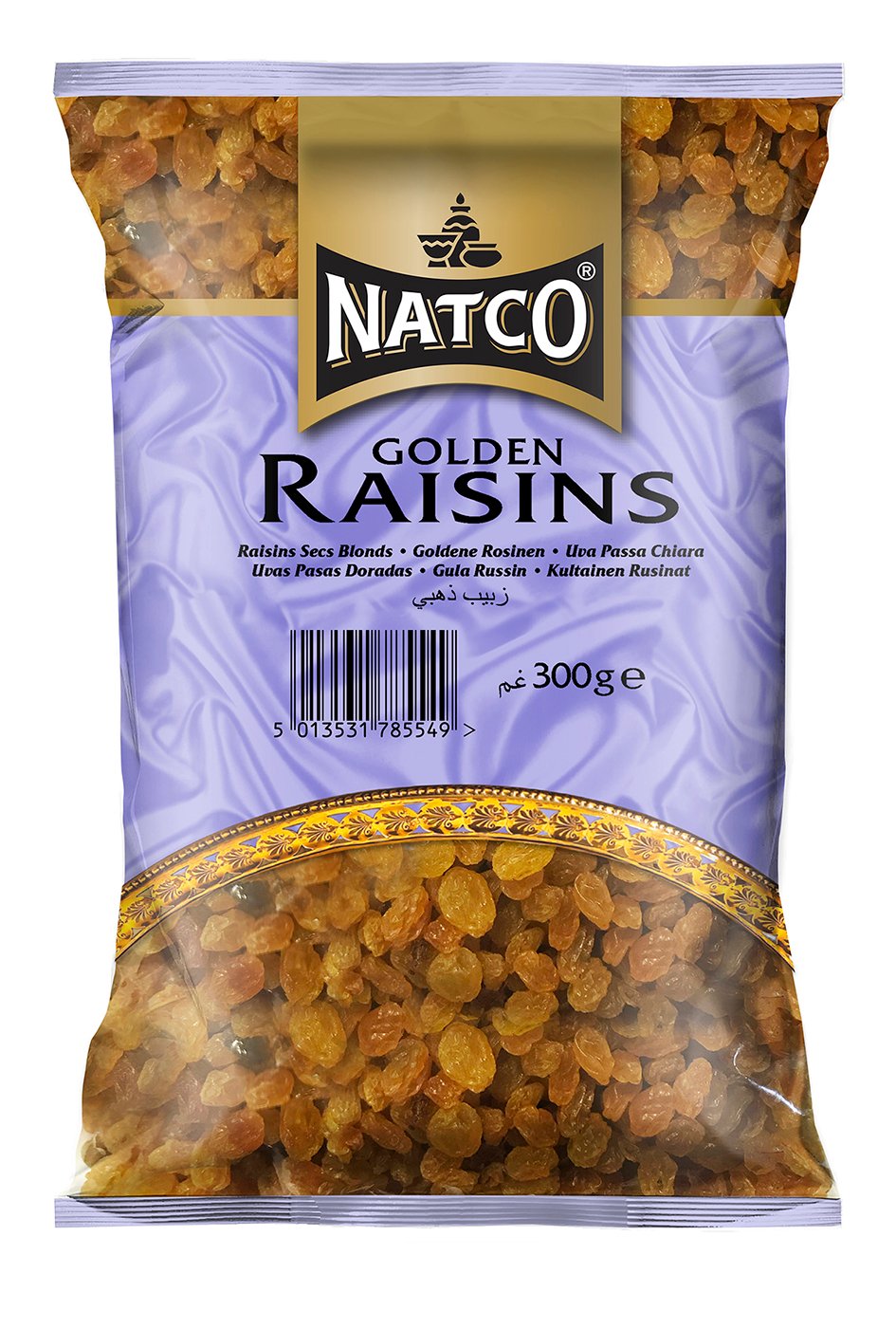Natco Golden Raisins 20X300G