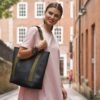 Rika Spacious Inner Tube Vegan Tote Bag (3 Colours Available) by Paguro Upcycle