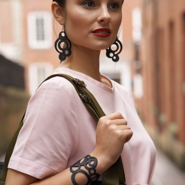 Circular Inner Tube Bracelet by Paguro Upcycle