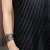 Bella Elegant Inner Tube Art Nouveau Bracelet by Paguro Upcycle