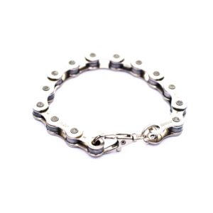 Recycled Bike Chain Bracelet by Paguro Upcycle