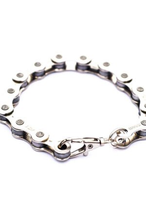 Recycled Bike Chain Bracelet by Paguro Upcycle