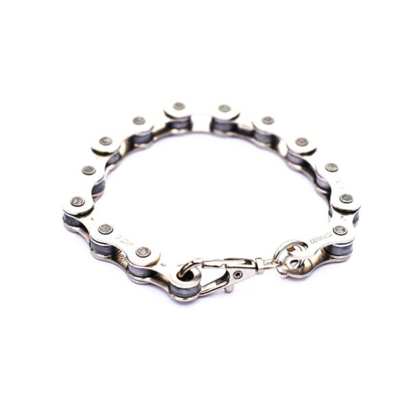 Recycled Bike Chain Bracelet by Paguro Upcycle