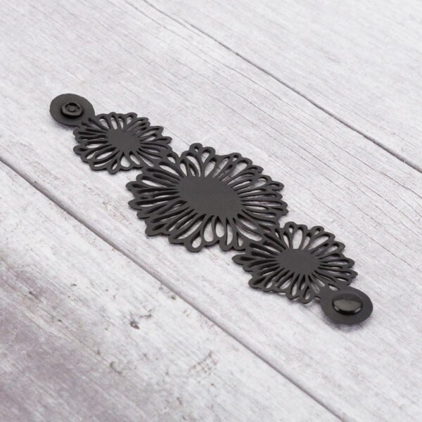 Dandelion Upcycled Flower Bracelet by Paguro Upcycle