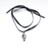 Diamond Recycled Bike Chain Pendant Necklace by Paguro Upcycle