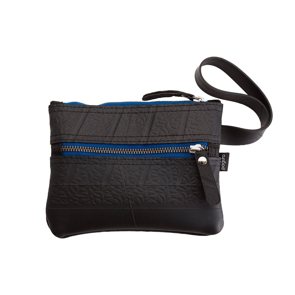 Erin Vegan Wristlet and Belt Pouch by Paguro Upcycle