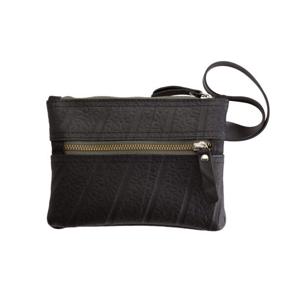 Erin Vegan Wristlet and Belt Pouch by Paguro Upcycle