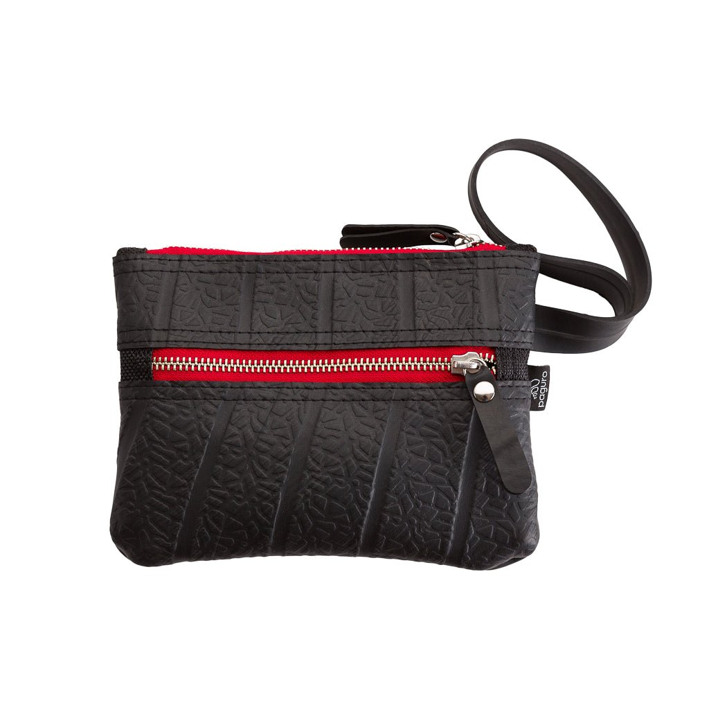 Erin Vegan Wristlet and Belt Pouch by Paguro Upcycle