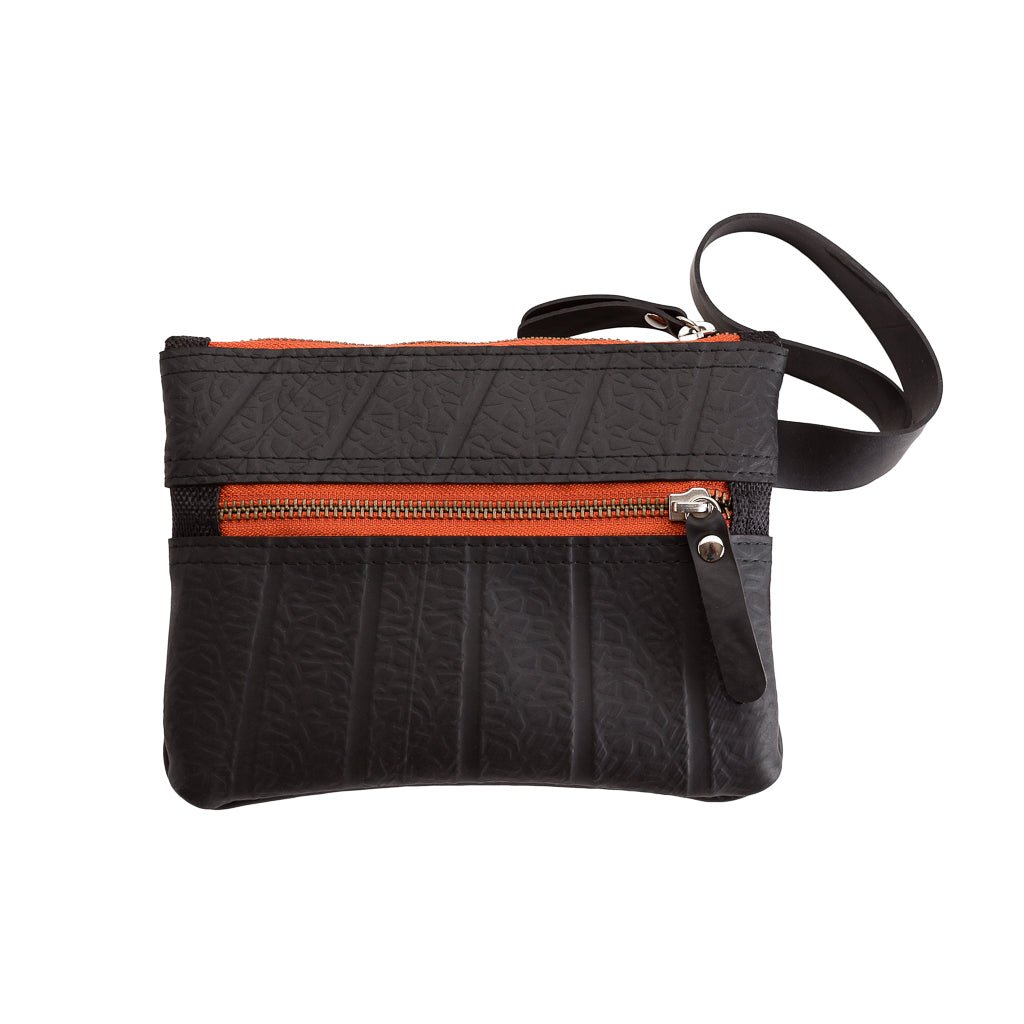 Erin Vegan Wristlet and Belt Pouch by Paguro Upcycle