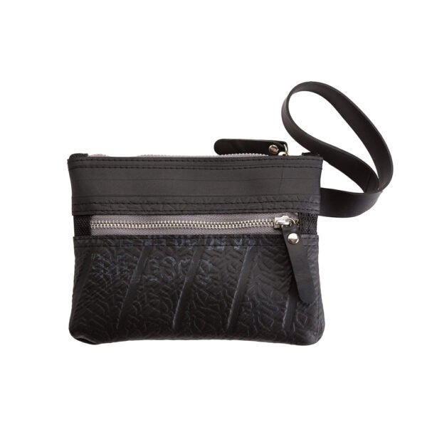 Erin Vegan Wristlet and Belt Pouch by Paguro Upcycle
