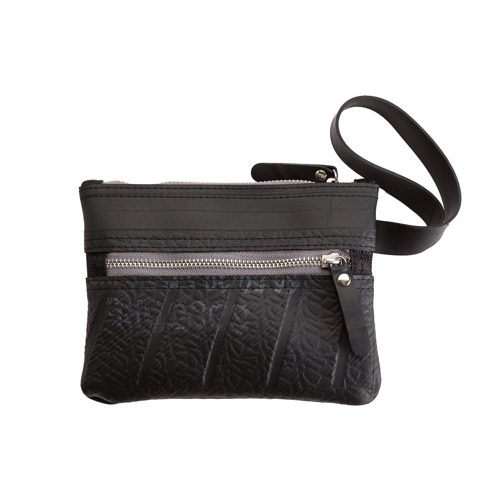 Erin Vegan Wristlet and Belt Pouch by Paguro Upcycle