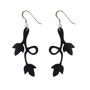 Evelyn Climbing Flower Earrings by Paguro Upcycle