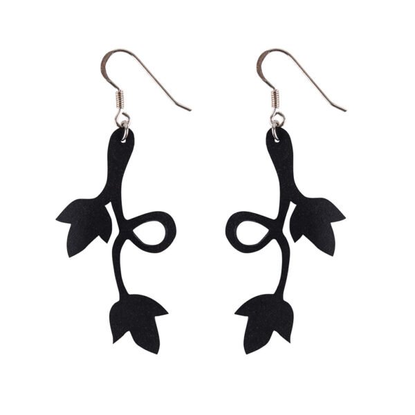 Evelyn Climbing Flower Earrings by Paguro Upcycle
