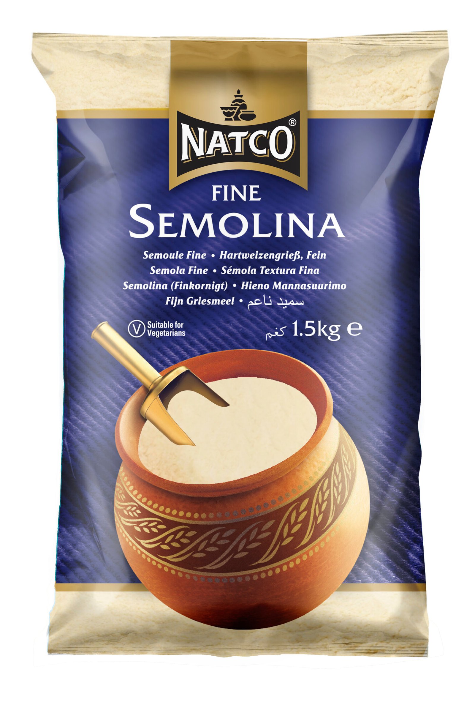 Natco Semolina Fine 6X1.5KG