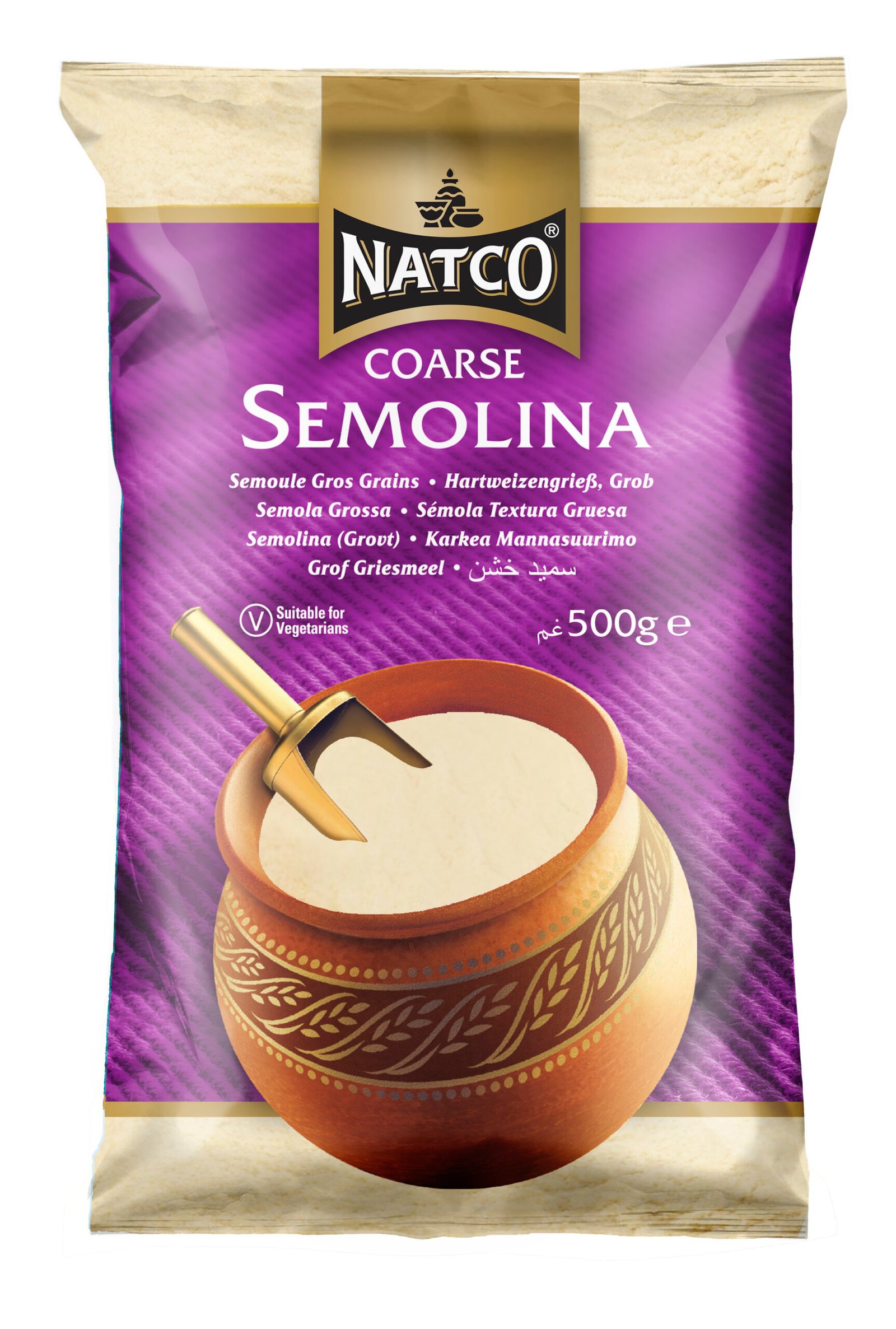 Natco Semolina Coarse 20X500G