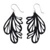 Fountain Handmade Vegan Earrings by Paguro Upcycle