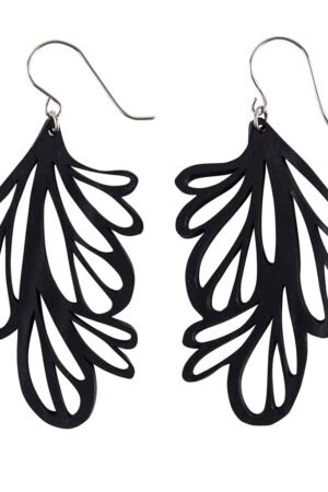 Fountain Handmade Vegan Earrings by Paguro Upcycle