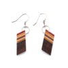Genjang Recycled Skateboard Dangle Earrings by Paguro Upcycle