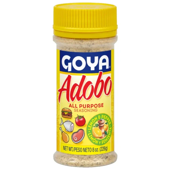 Goya Adobo All Purpose Seasoning Lemon & Pepper (Yellow) 24 x 467 gr
