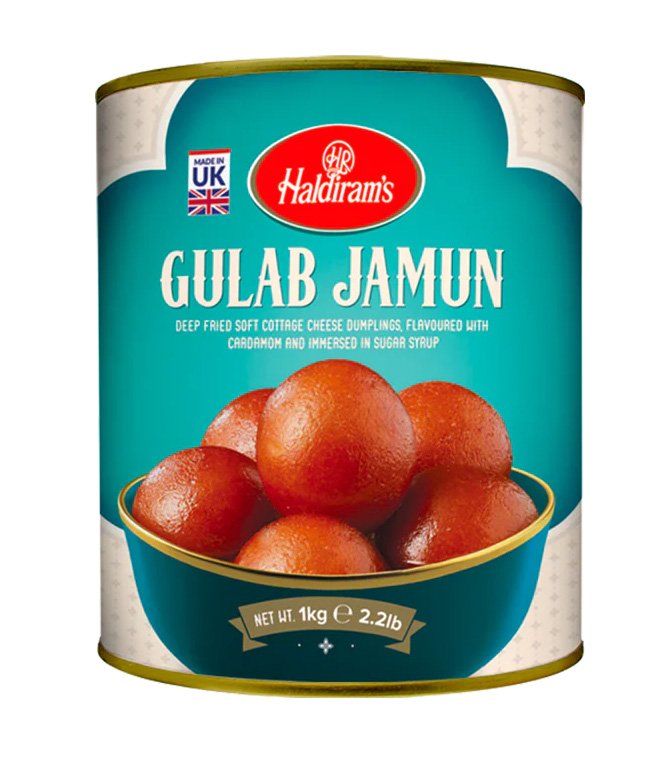 HALDI'S SWEET GULAB JAMUN 12X1KG
