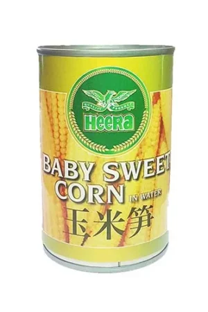 HEERA BABY SWEET CORN (COBS) 24X425G